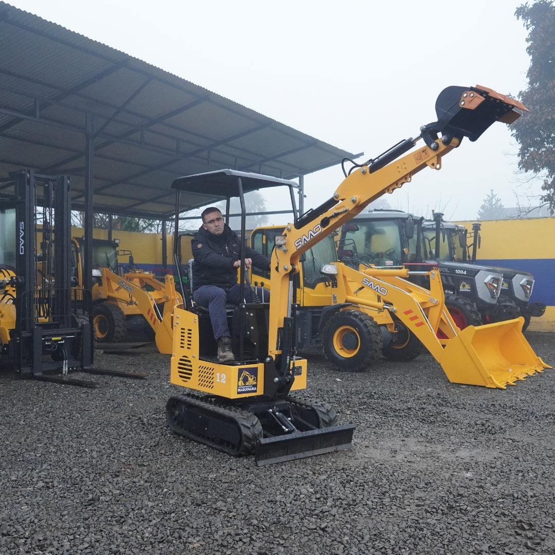 Mini Excavadora SE12 Enfriado por Aire
