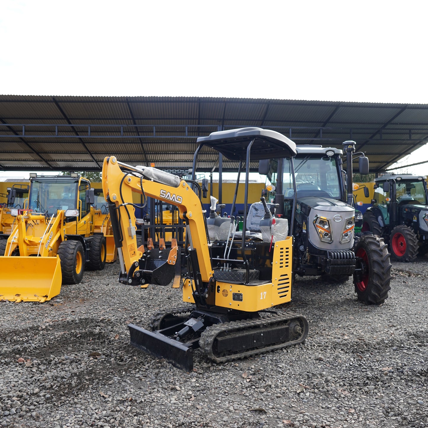 Mini Excavadora SE17 Enfriado por Agua