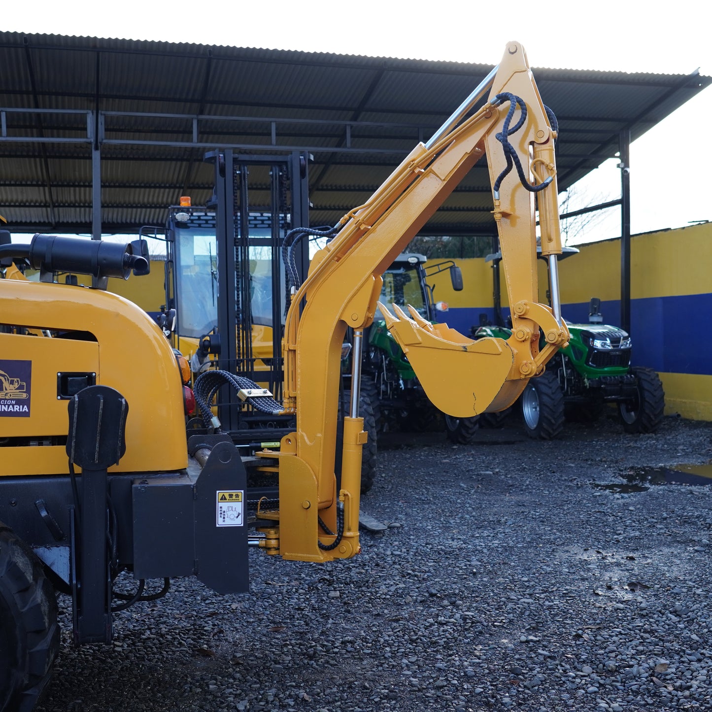 Retroexcavadora Work Carga 1500 Kg
