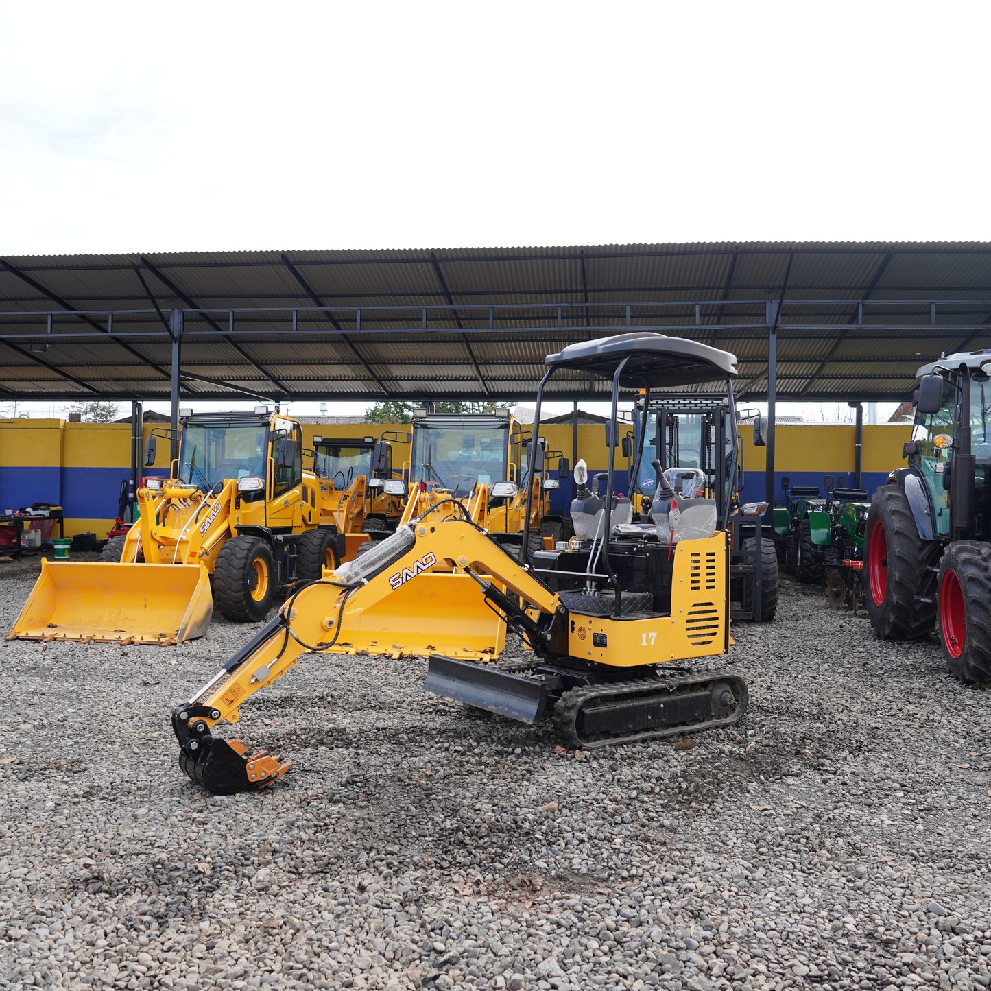 Mini Excavadora SE17 Enfriado por Agua