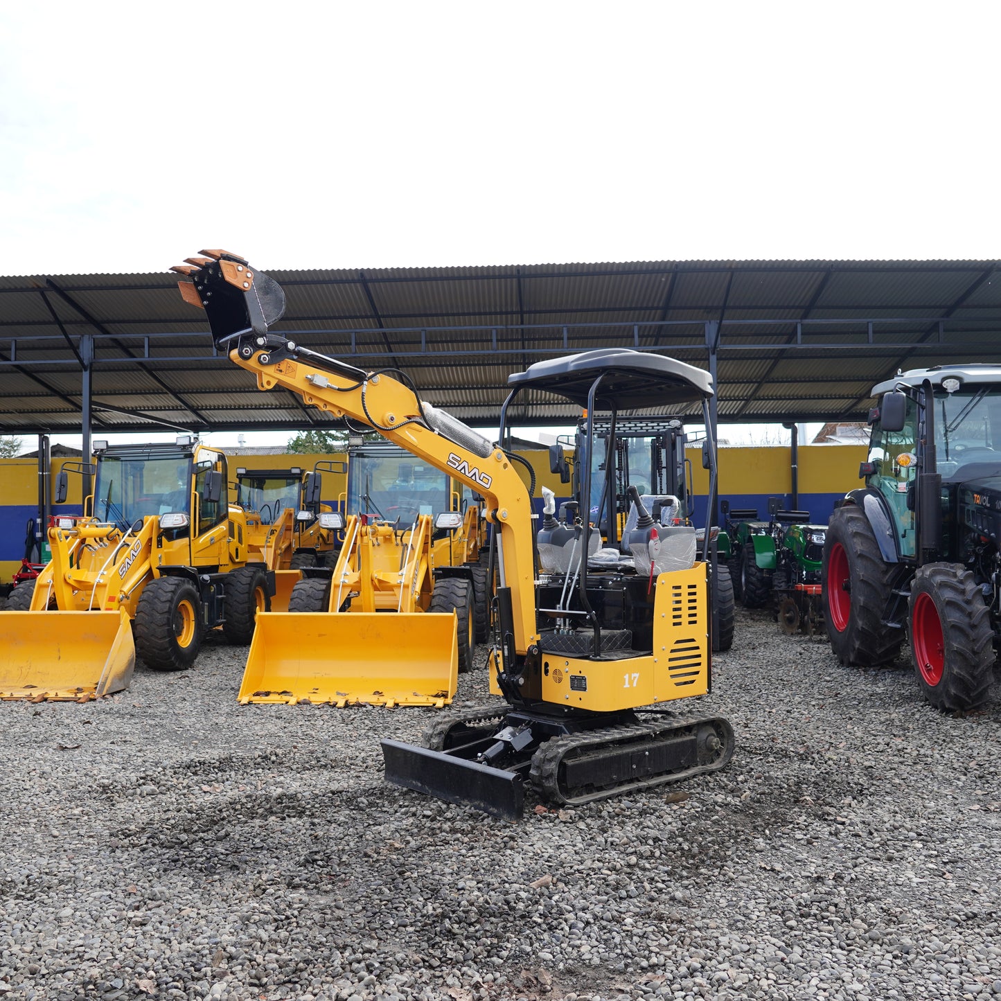 Mini Excavadora SE17 Enfriado por Agua