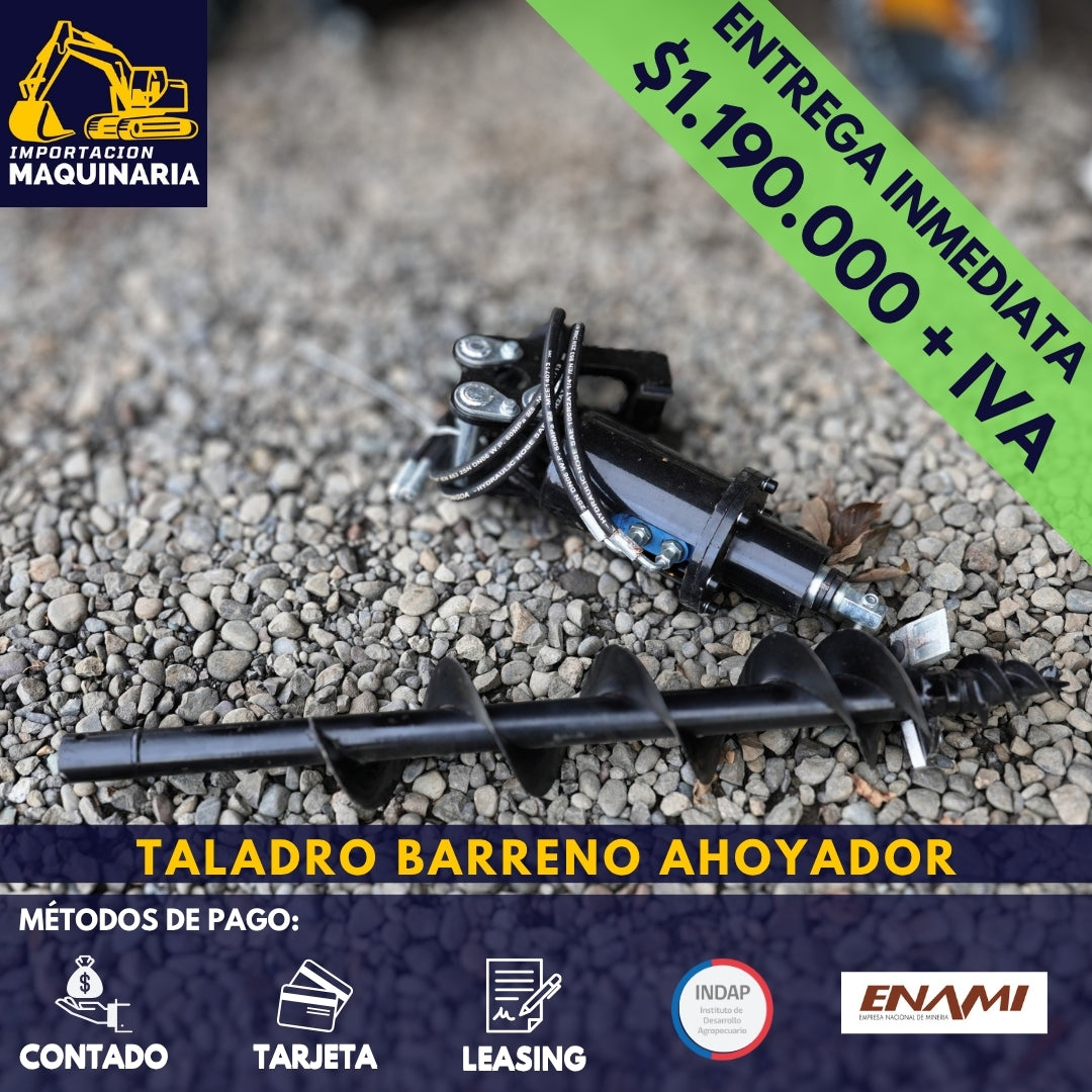 Taladro Barreno Ahoyador