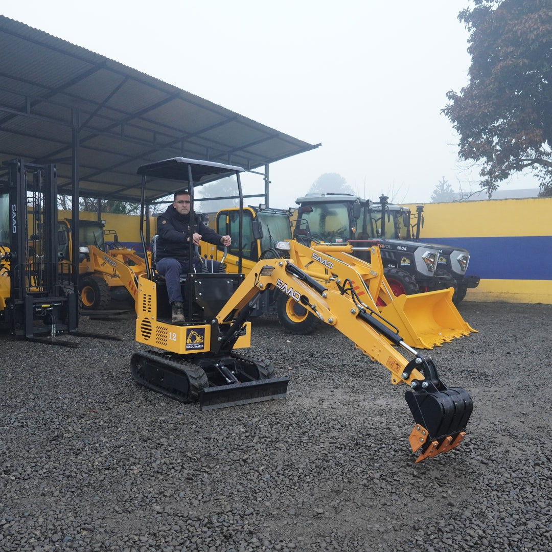Mini Excavadora SE12 Enfriado por Aire