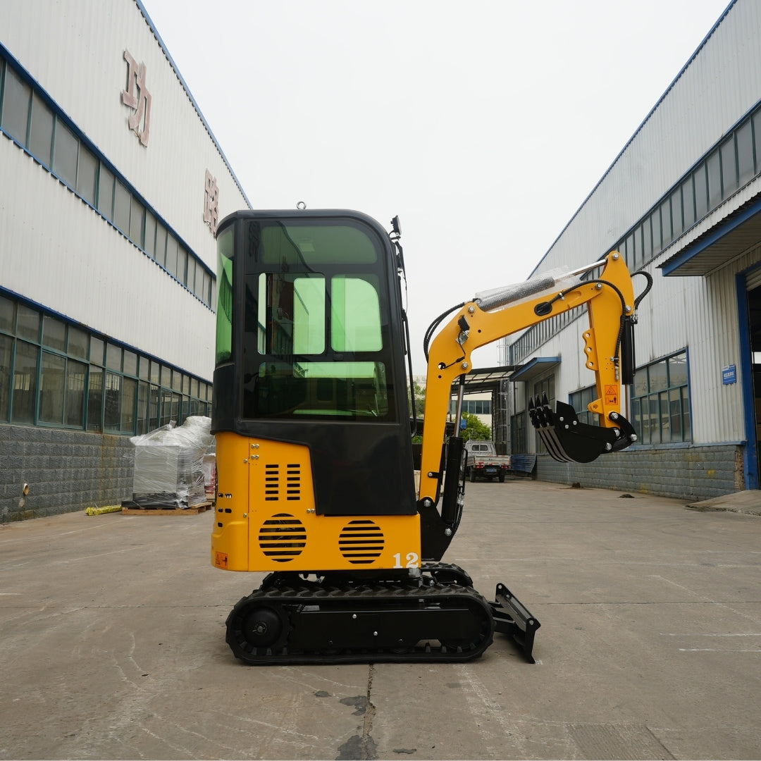 Miniexcavadora SE12 Enfriada Por Aire Cabinada