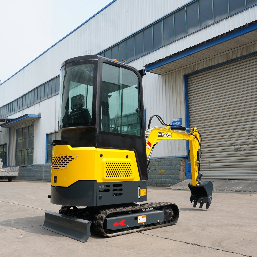 Miniexcavadora SE17 Con Cabina Enfriada Por Agua