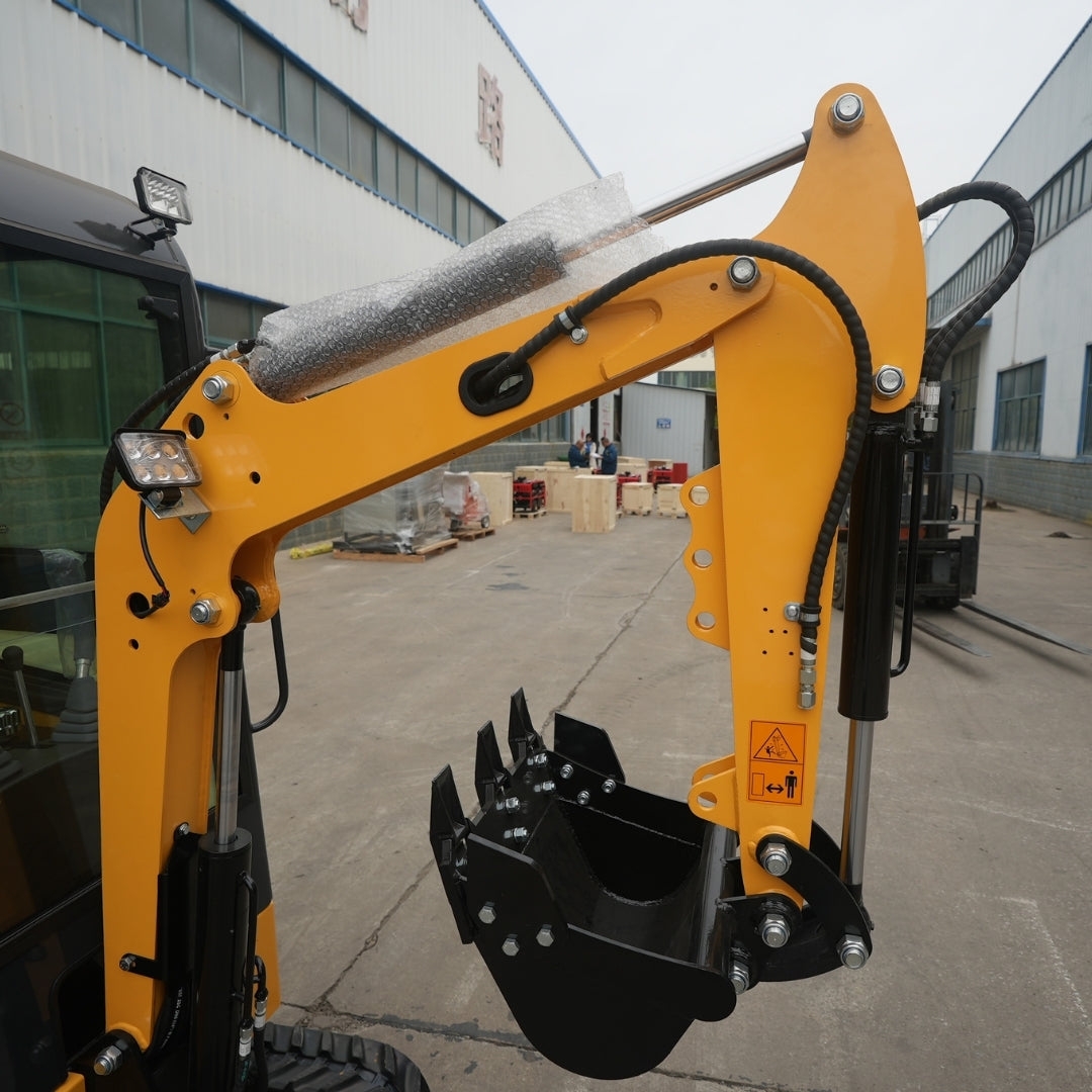 Miniexcavadora SE12 Enfriada Por Aire Cabinada