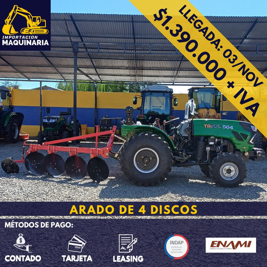Arado de 4 Discos