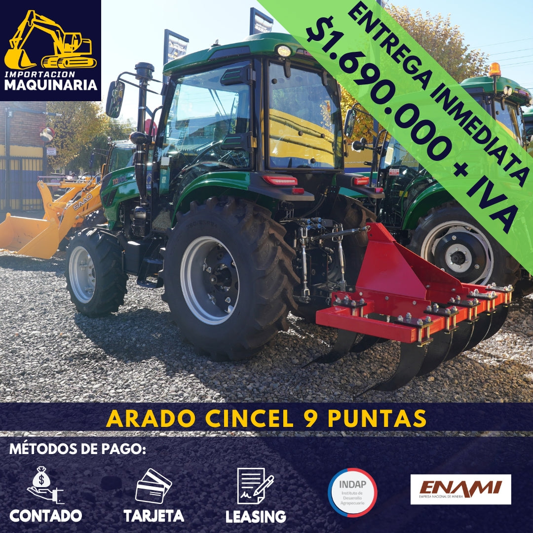 Arado Cincel 9 Puntas