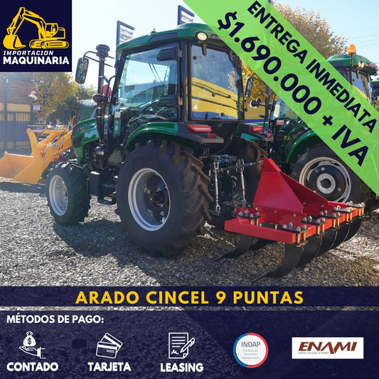 Arado Cincel 9 Puntas