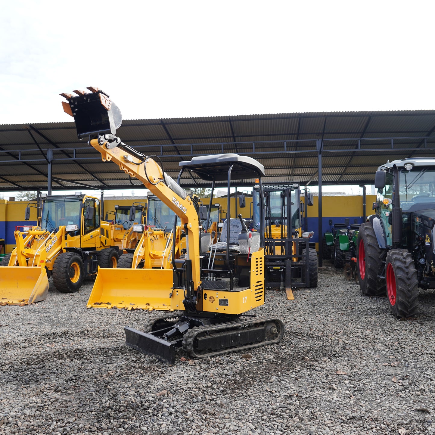Mini Excavadora SE17 Enfriado por Agua