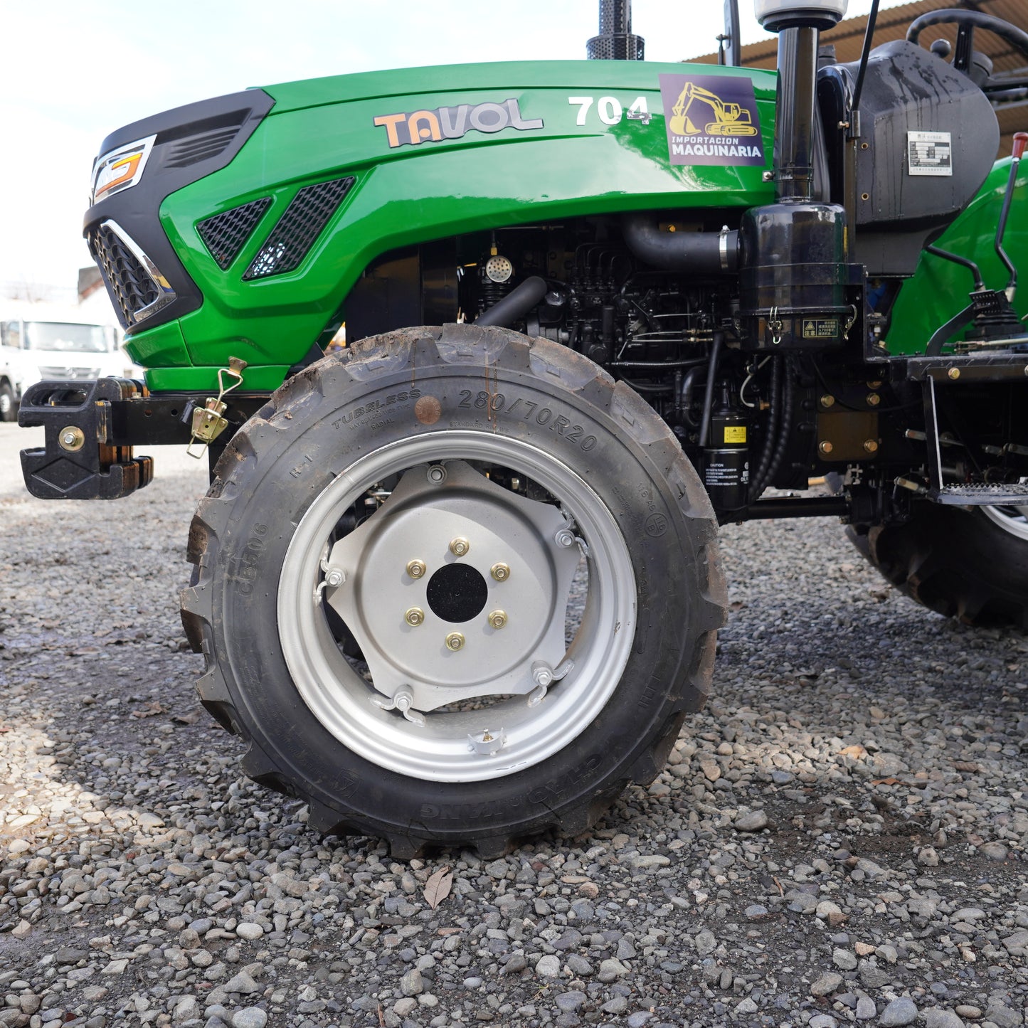 Tractor 4x4 Techo 70 HP Turbo