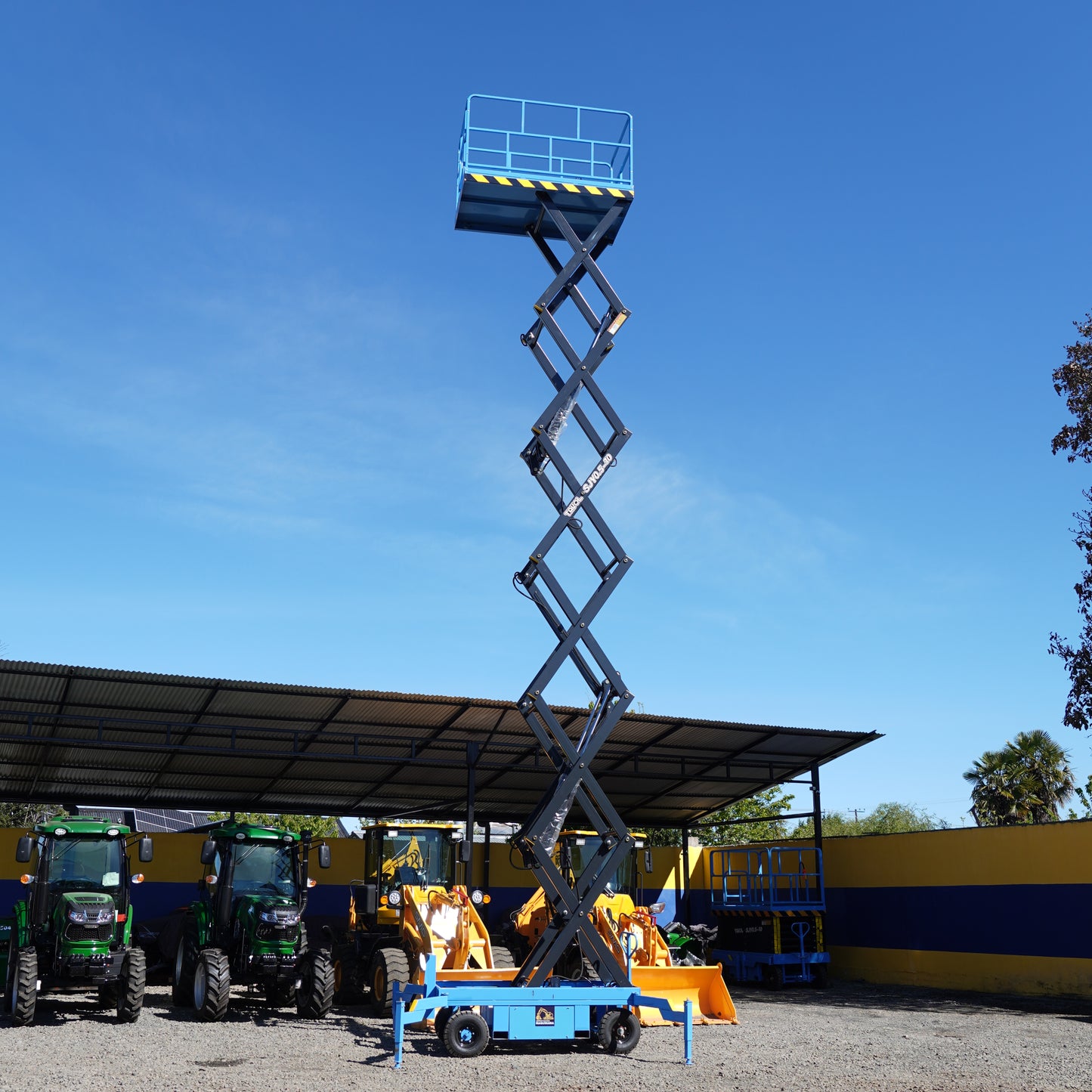 Alza Hombre Tijera 10 Metros Doble Asistencia Eléctrica