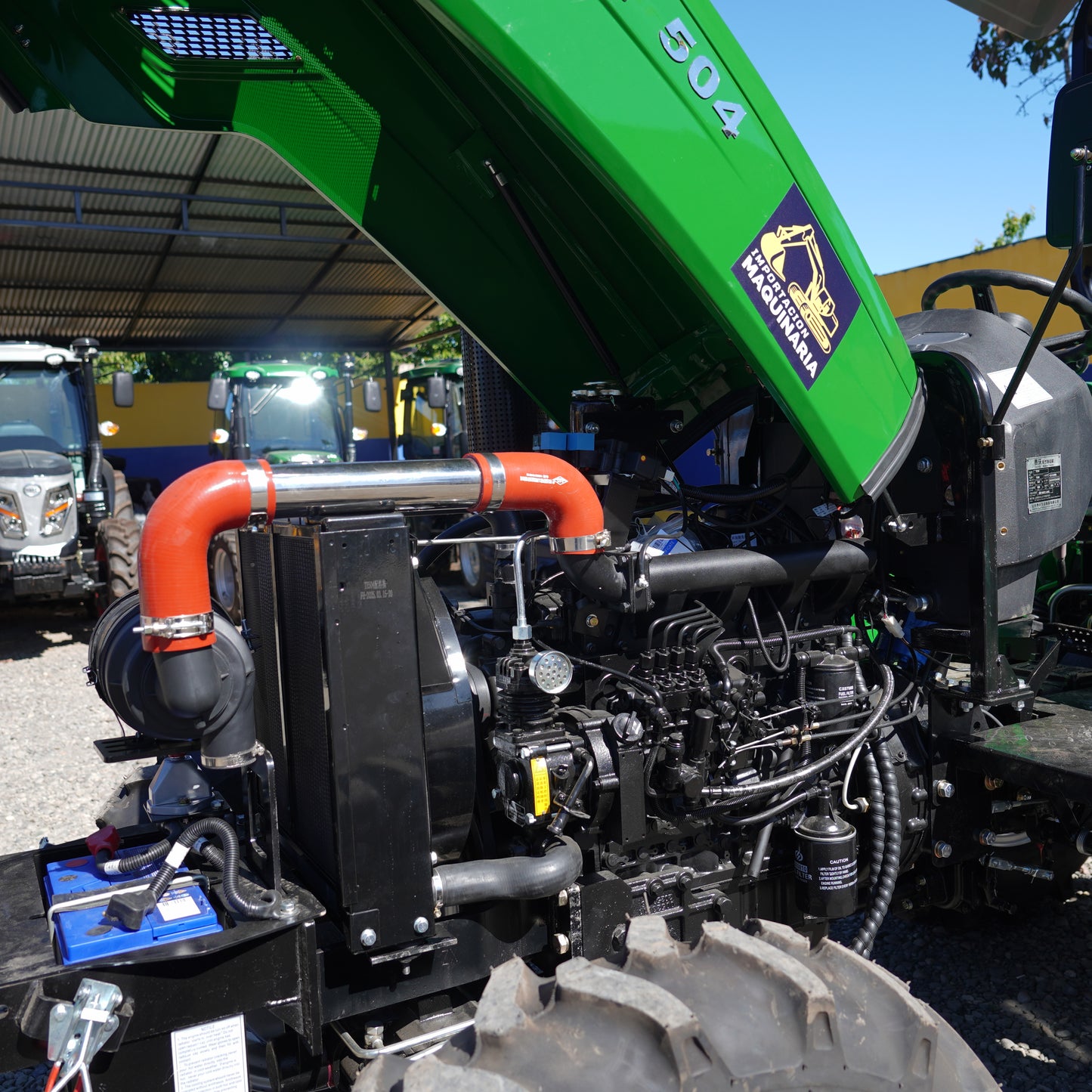 Tractor 4x4 Techo 50 HP