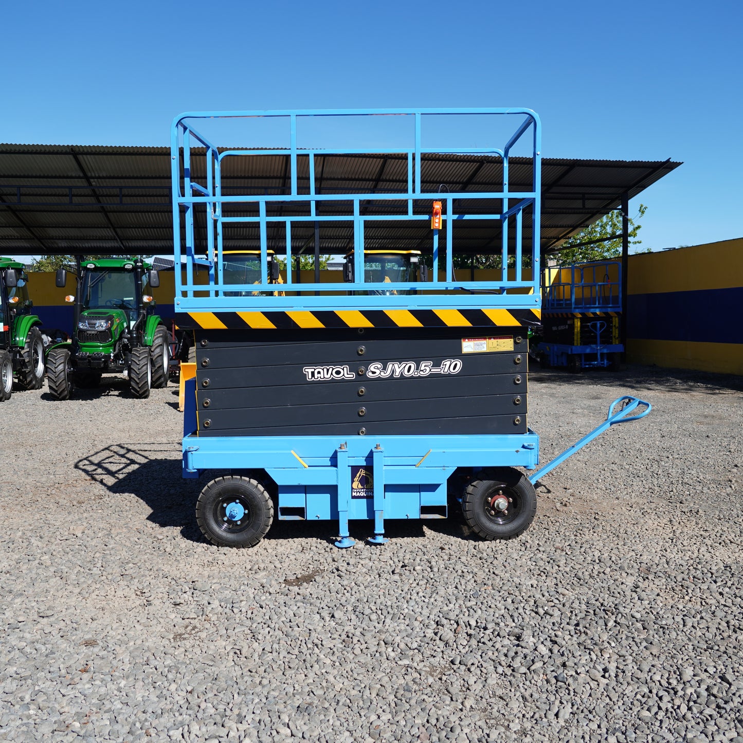 Alza Hombre Tijera 10 Metros Doble Asistencia Eléctrica