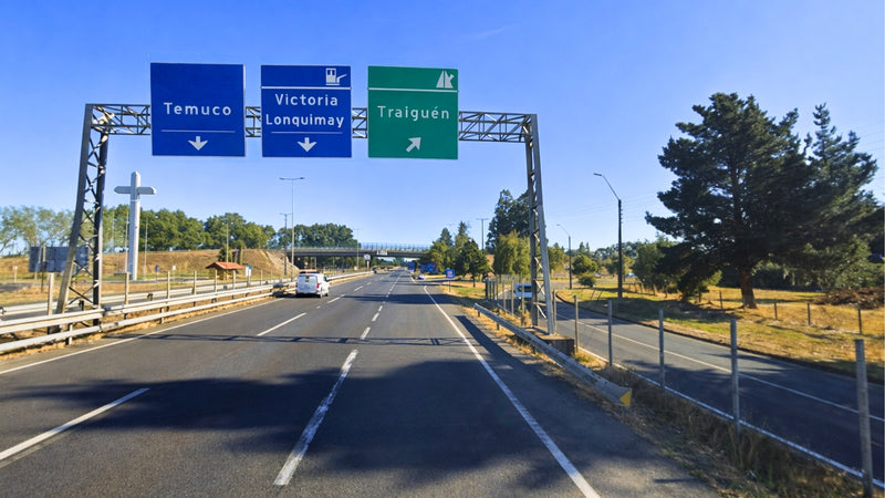 Desde Ruta 5 hacia Traiguén