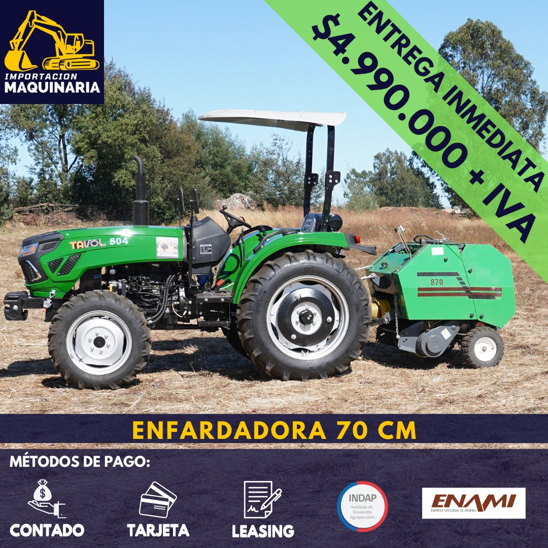 Enfardadora 70 cm