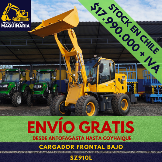 Cargador Frontal Bajo SZ910L 49 HP