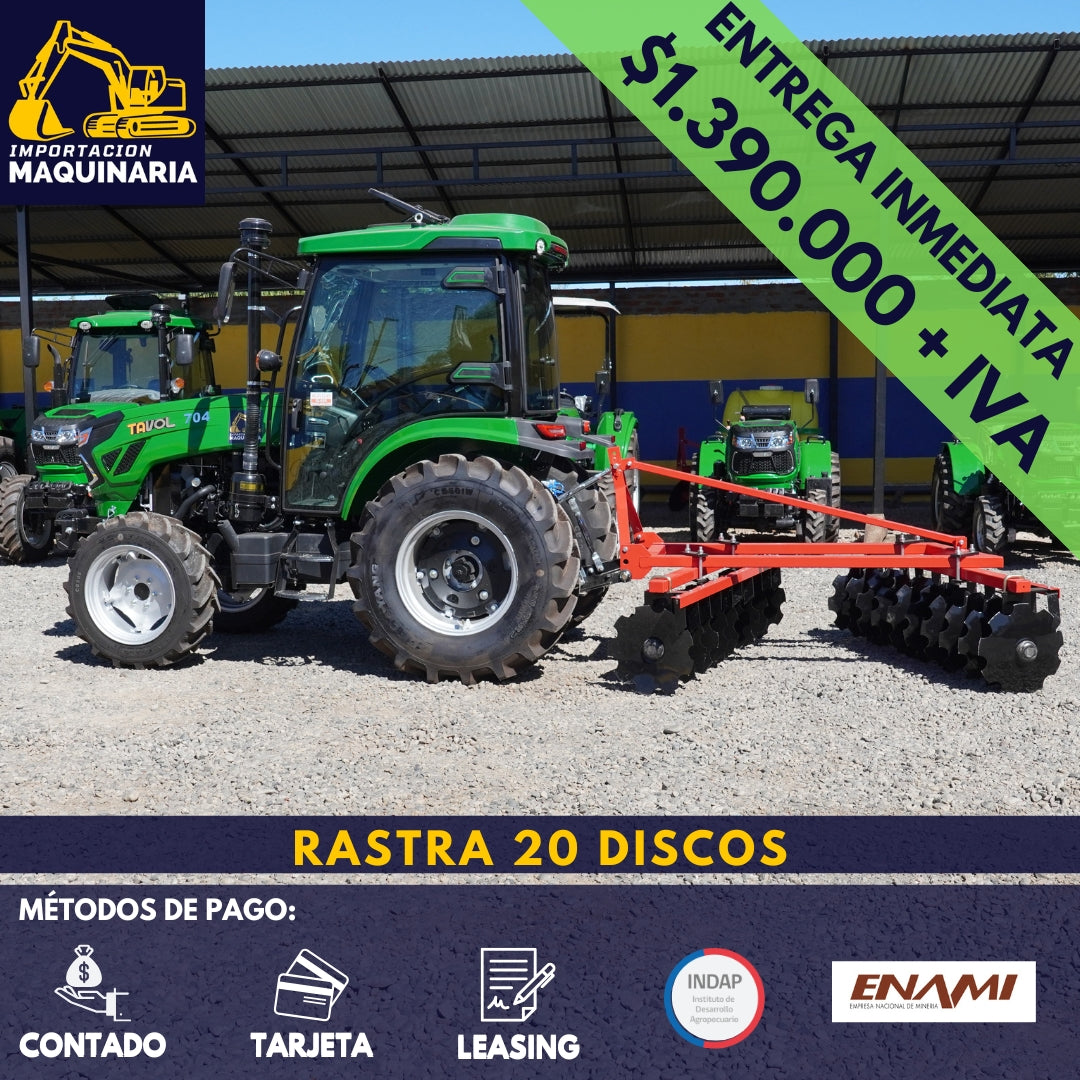 Rastra 20 Discos
