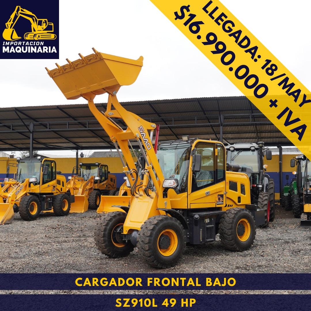 Cargador Frontal Bajo SZ910L 49 HP