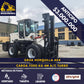 Grúa Horquilla 4x4 Carga 7000 Kg, 4m A/C Turbo