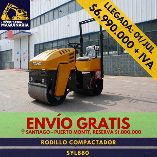 Rodillo Compactador SYL880