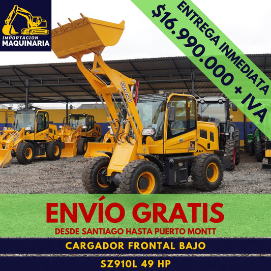 Cargador Frontal Bajo SZ910L 49 HP