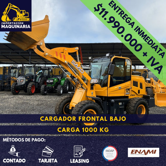Cargador Frontal Bajo Carga 1000 Kg