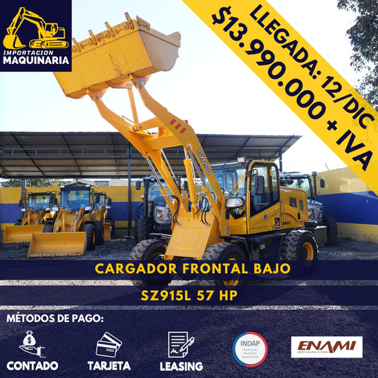 Cargador Frontal Bajo SZ915L 57 HP