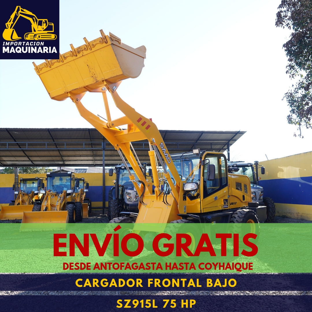 Cargador Frontal Bajo SZ915L 75 HP