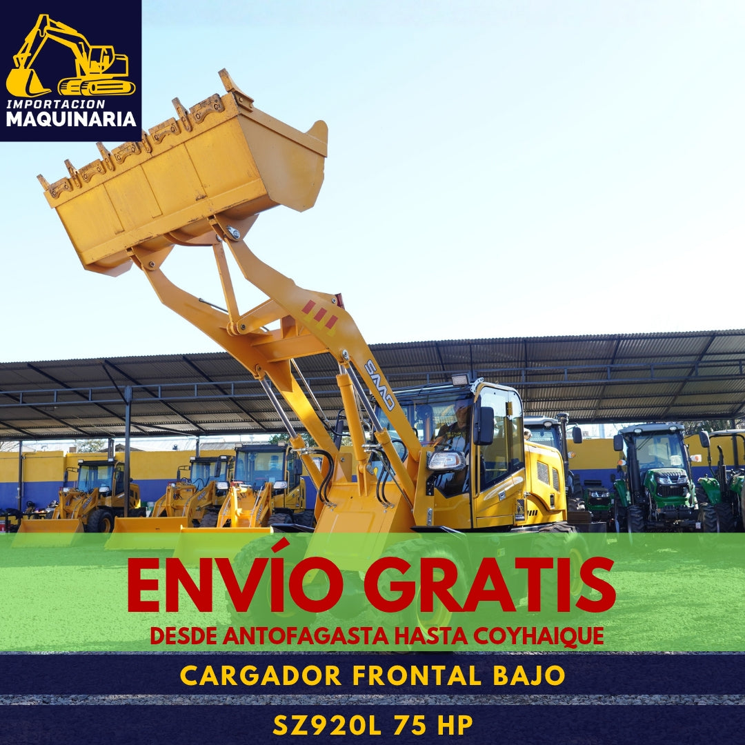 Cargador Frontal Bajo SZ920L 75 HP