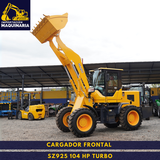 Cargador Frontal SZ925 104 HP Turbo