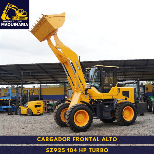 Cargador Frontal Alto SZ925 104 HP Turbo