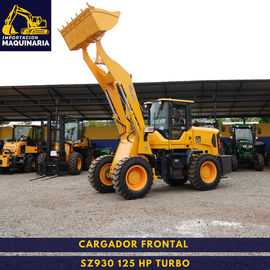 Cargador Frontal SZ930 125 HP Turbo