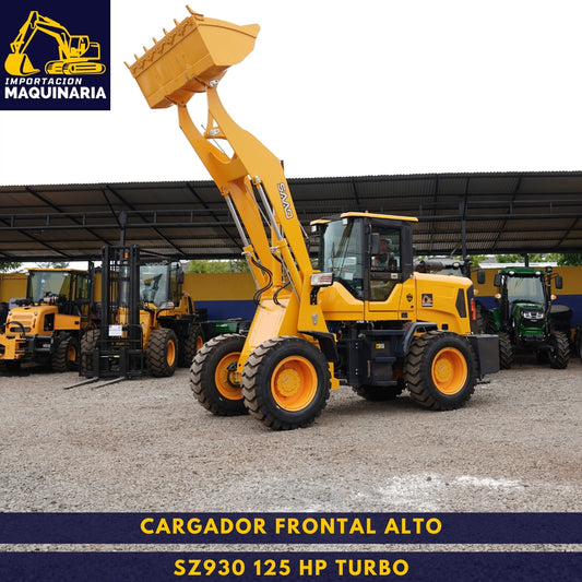 Cargador Frontal Alto SZ930 125 HP Turbo