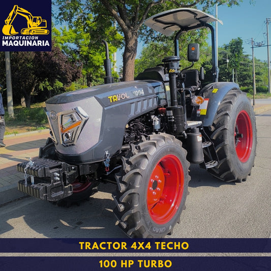 Tractor 4x4 Techo 100 HP Turbo