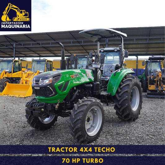 Tractor 4x4 Techo 70 HP Turbo